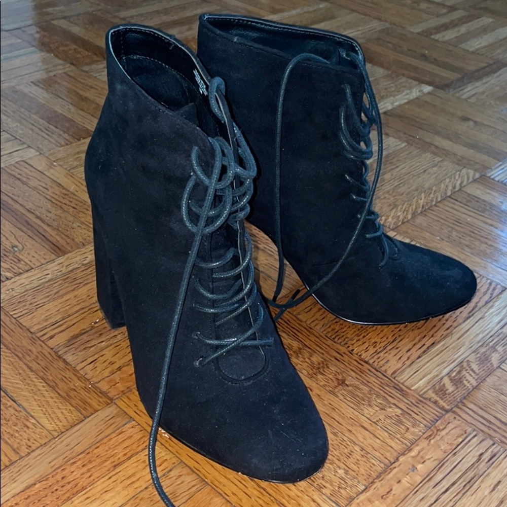 Loft lace up booties size 8
